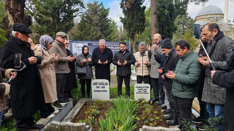 AK Parti Kartal İlçe Başkanlığı, Arif Dağlar’ı Vefatının 5. Yıl Dönümünde Andı