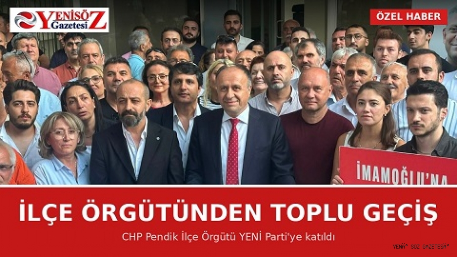 CHP  İlçe Örgütü'nden Toplu Geçiş: 