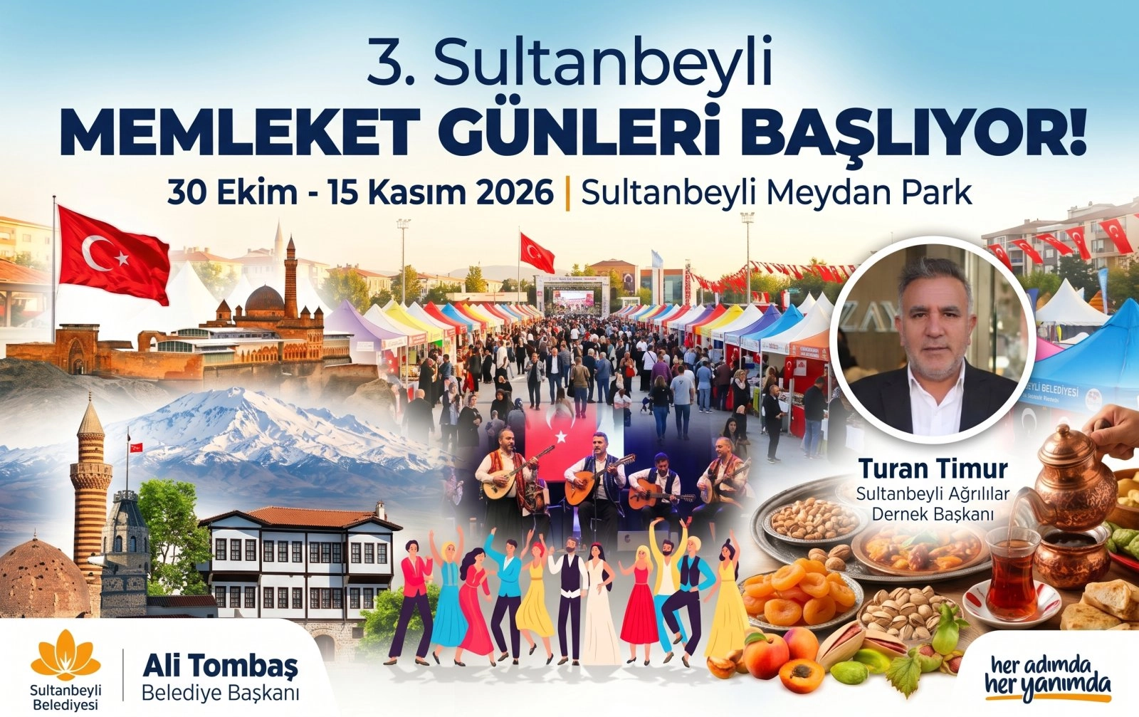 Sultanbeyli’de Anadolu Rüzgârı: 3. Memleket Günleri ,Nuh'un Memleketi AĞRI