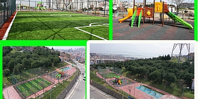 Çınardere Kayalı Tepe Parkı Yenilendi