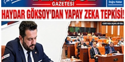 HAYDAR GÖKSOY'DAN YAPAY ZEKA TEPKİSİ 