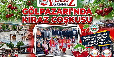 Gölpazarı’nda Kiraz Şöleni: Uluslararası Festivalde Coşku Zirveye Çıktı