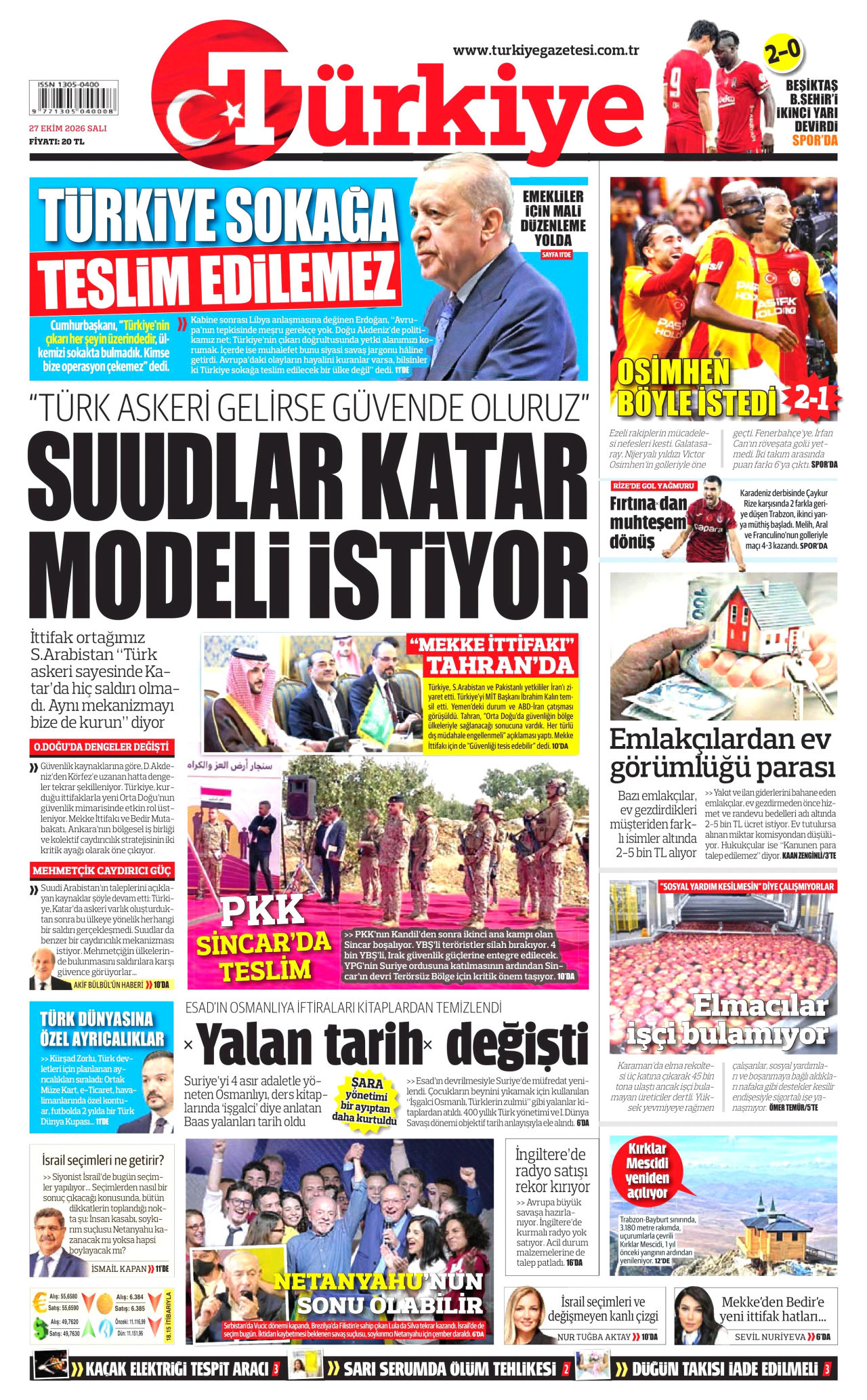 Türkiye Gazetesi Gazetesi gazetesi manşeti